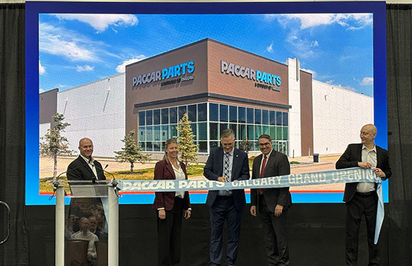 Calgary Parts Distribution Ribbon Cutting Ceremony