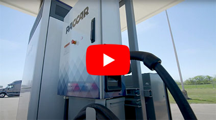 Video of PACCAR Parts Electric Vehicle Chargers